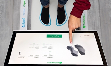 Immagine Dalla Polonia la scansione del piede 3D per acquistare online le scarpe giuste